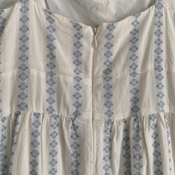 J. Crew White Cotton Sweetheart Dress - Picture 5 of 10